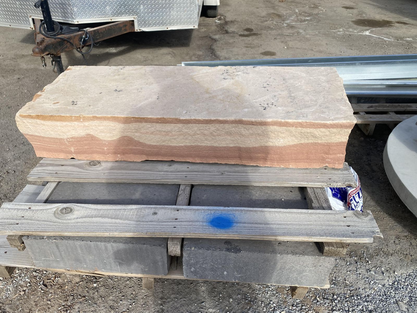 Sandstone stairs
