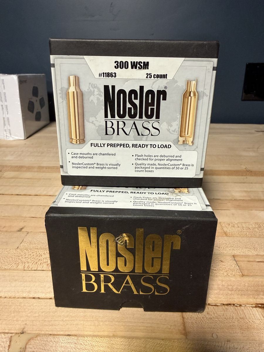 Nosler 300 WSM brass