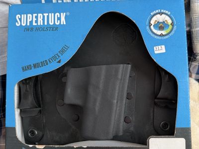 CrossBreed SuperTuck IWB Holster Right Hand Glock 26 27 28 33