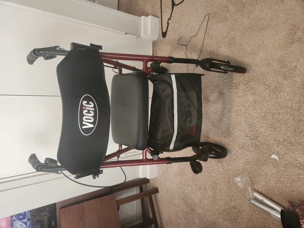VOCIC rollater walker with seat