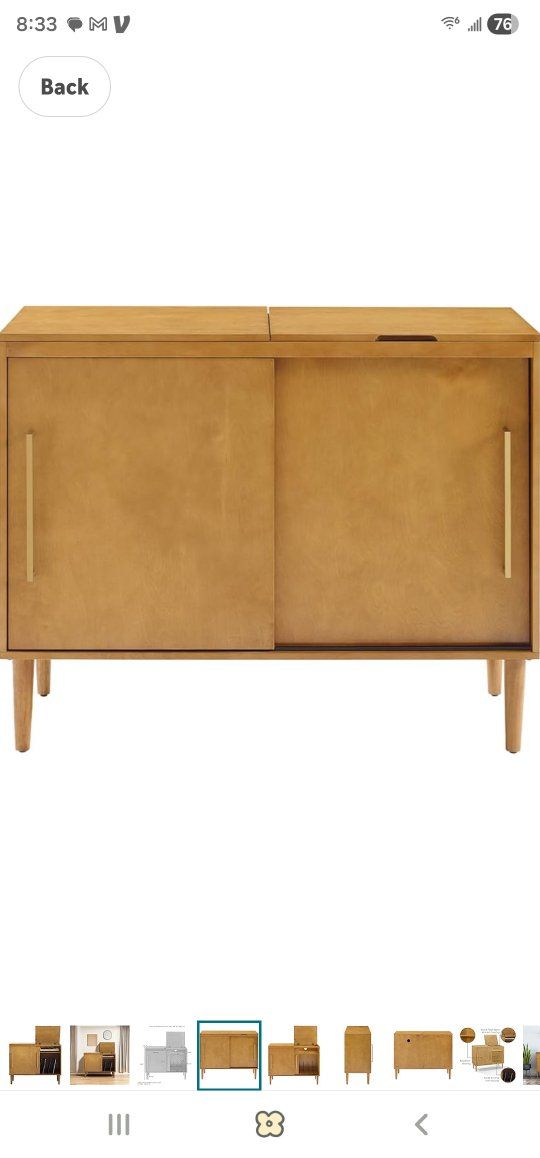 record cabinet / buffet hutch