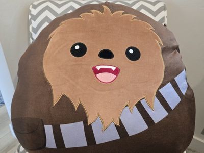 Squishmallow Star Wars Chewbacca 20" Large Jumbo Plush Soft Toy Kellytoy