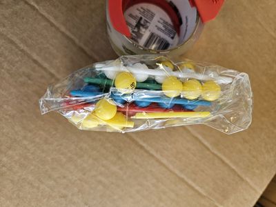 plastic bingo balls
