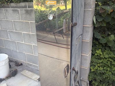 Weston Vertical Gas Smoker - Stainless Steel Outdoor Food Smoker