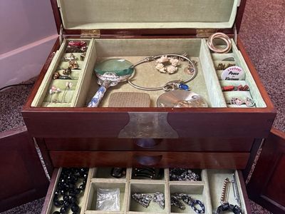 Beautiful antique treasure box