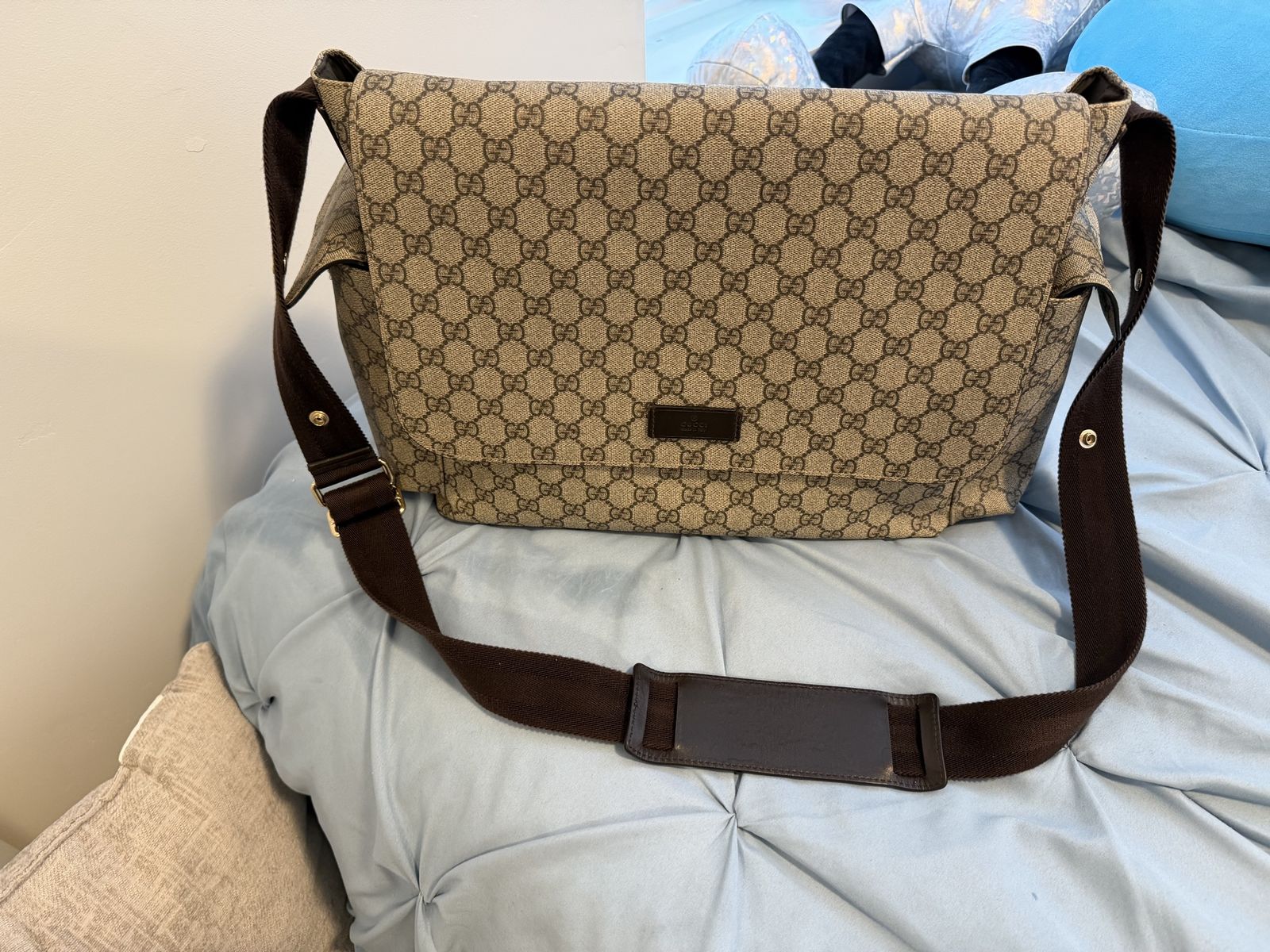 Gucci diaper bag