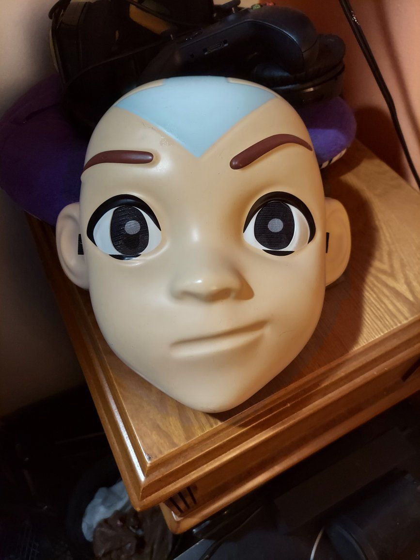 Avatar The Last Airbender Aang Character Mask Cosplay Costume Accessory