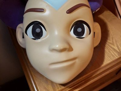 Avatar The Last Airbender Aang Character Mask Cosplay Costume Accessory