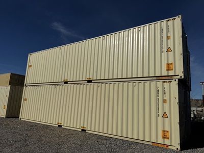 Shipping container 8x40 one trip high cube