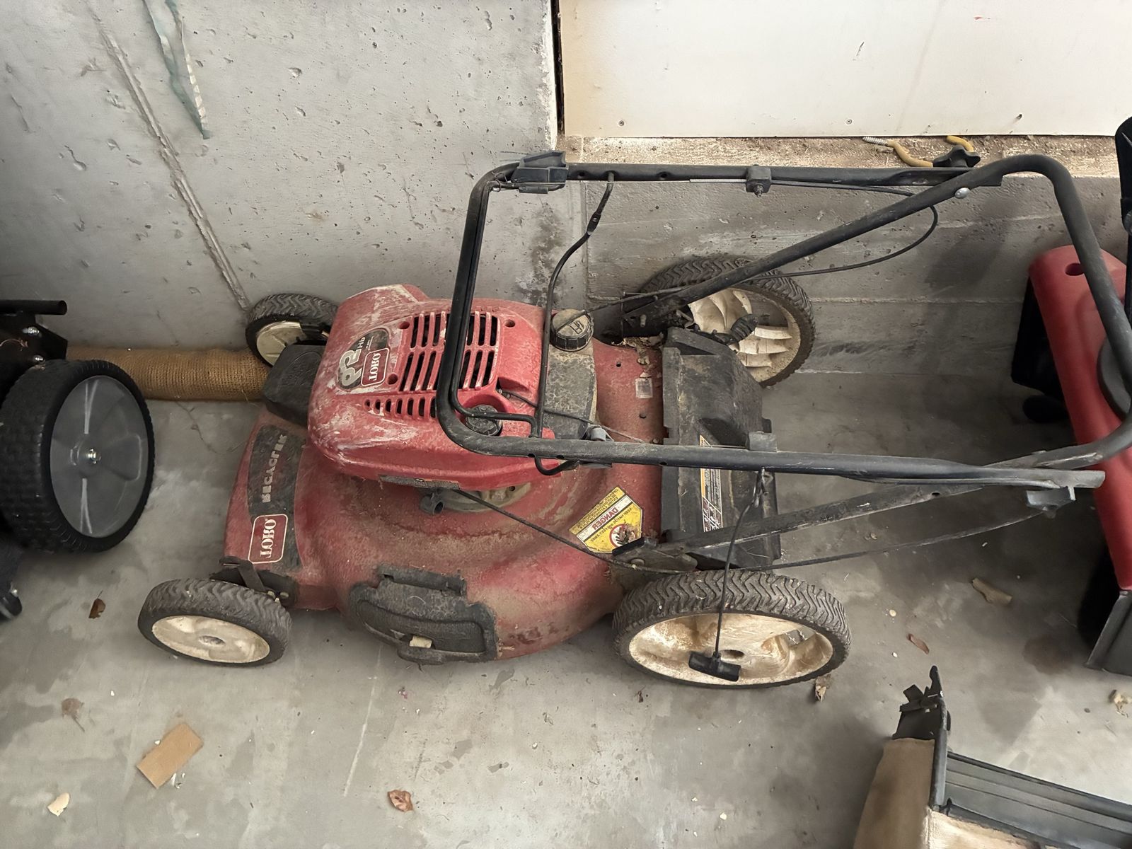 Free Toro Lawnmower