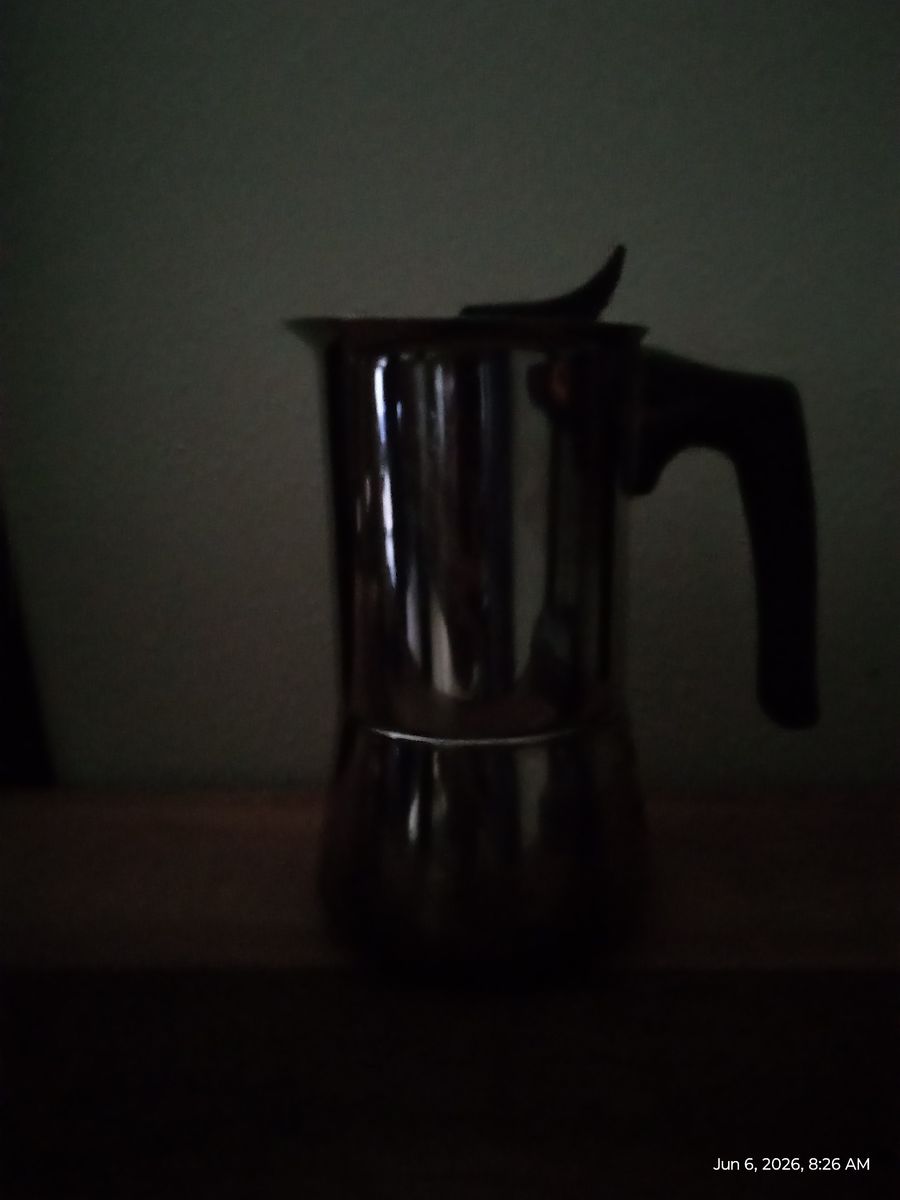 Small camping coffee pot