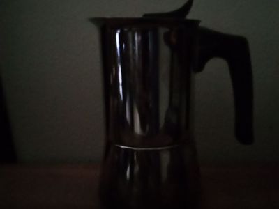 Small camping coffee pot