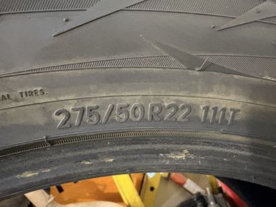 Toyo Observe G3-ice 275/50R22