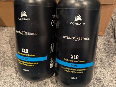 blue liquid 1000ml for cooling ($ negotiable