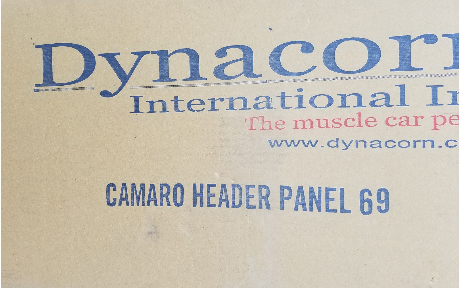 69 CAMARO HEADER PANEL, as is, no returns