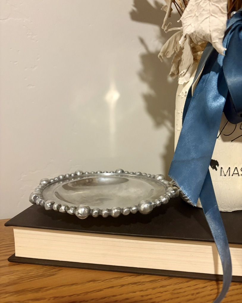 Silver trinket tray
