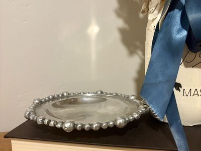 Silver trinket tray