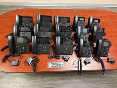 15 Poly VVX Series VoIP Office Phones – VVX450, VVX250, VVX150