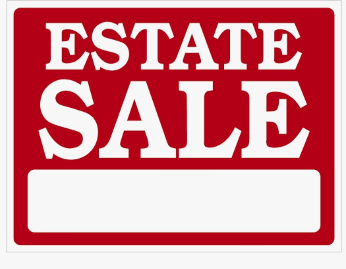 Estate Sale Saturday  april 4th 8am to 2pm