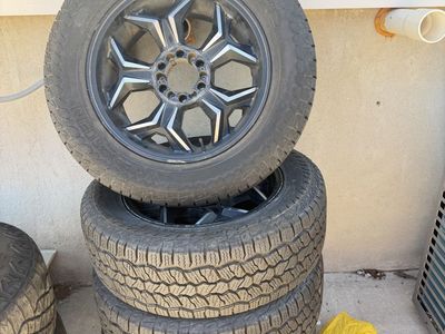 Set of 4 20” Fuel Assault Wheels + Tires
