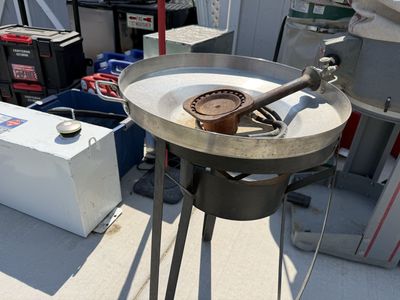 Outdoor Propane Griddle Cooker with Stand - Large Cooking Surface, Portable