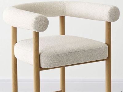 2 new in box boucle counter stools
