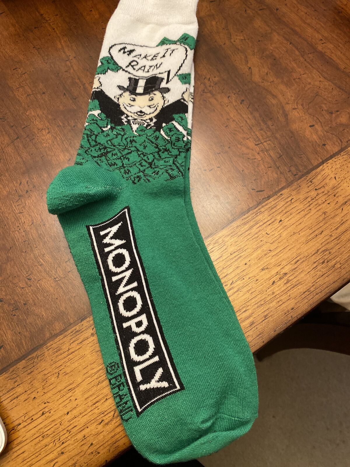 Monopoly Make It Rain Socks