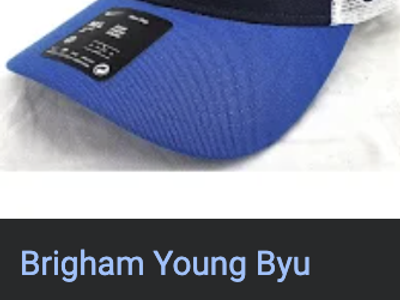 Nike Rise BYU hat (S/M)