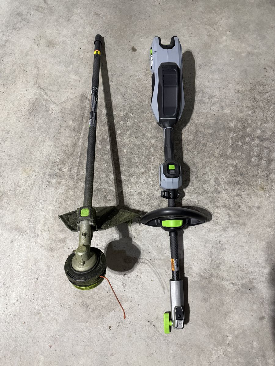 Ego Carbon Fiber Multi Head PH1420 and String Trimmer STA1600