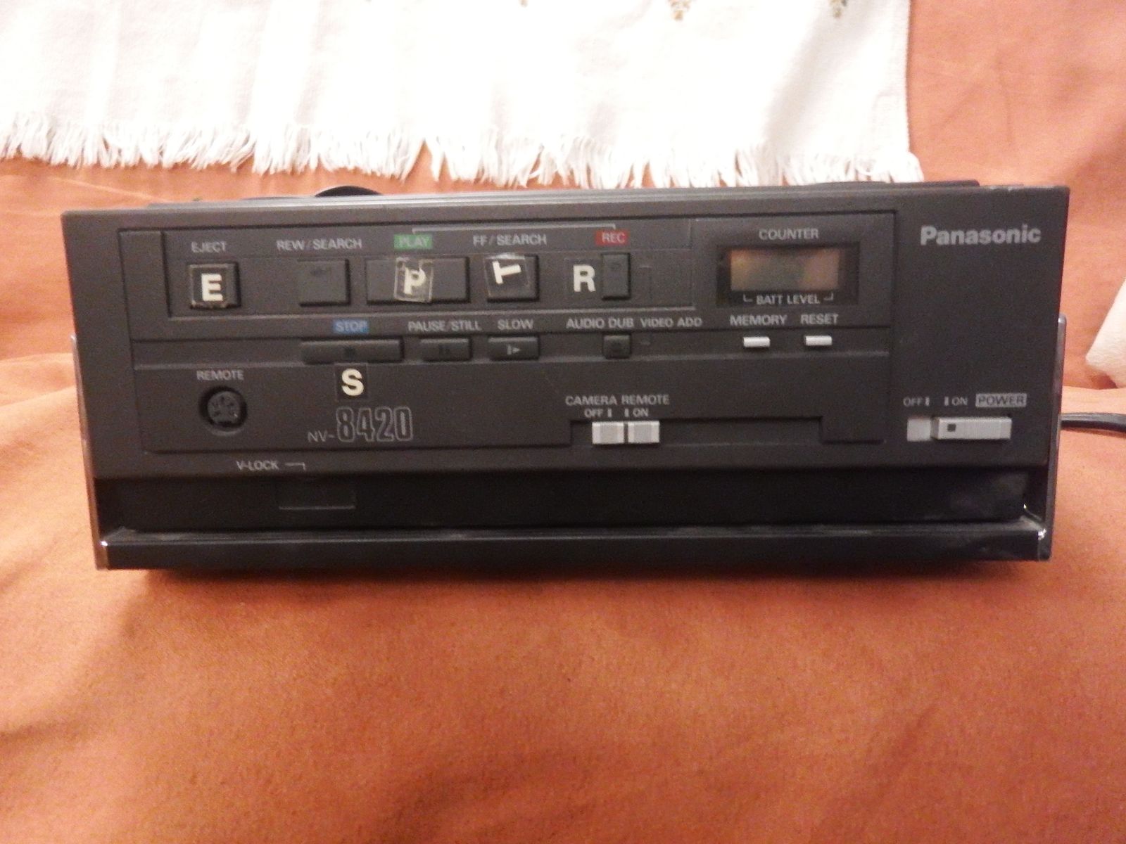Panasonic NV-8420 Portable Video Cassette Recorder VHS