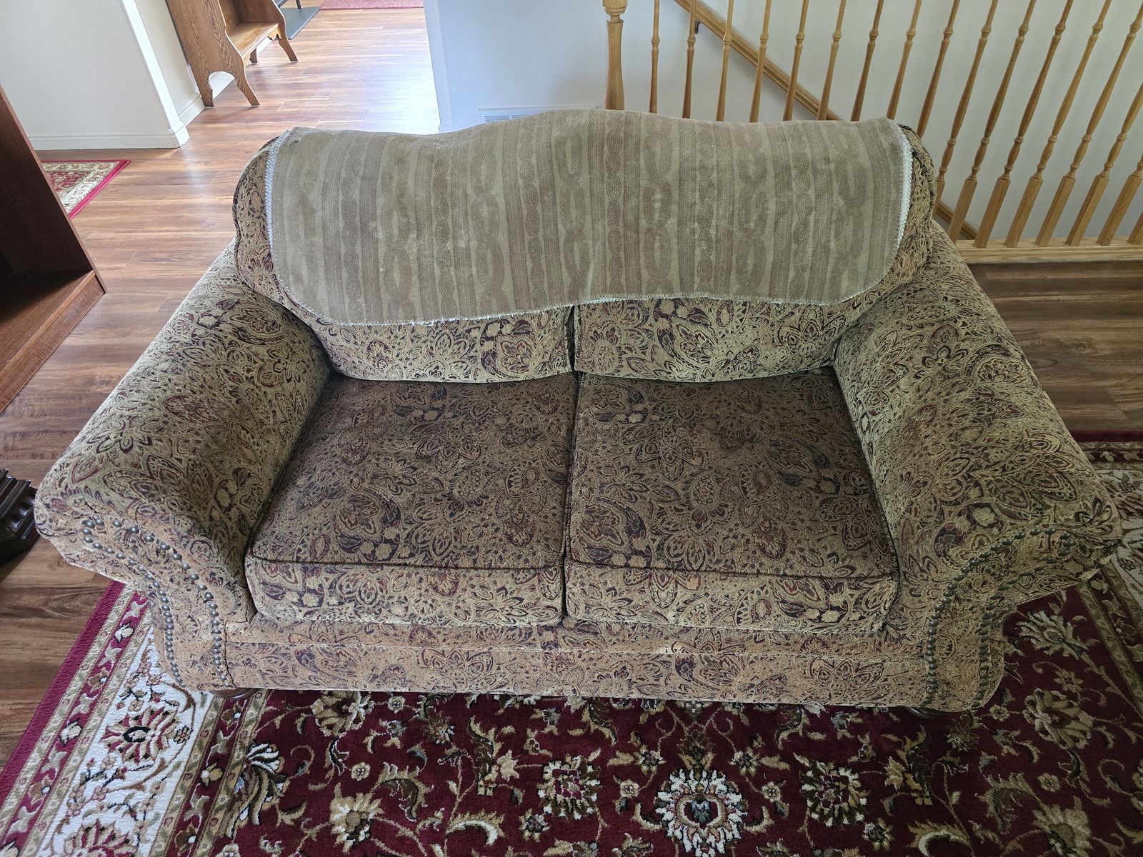 Fabric Loveseat