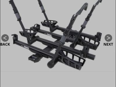 Thulr 4 Bike Platfrom Trailer 2" hitch