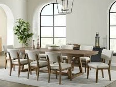 Pike & Main Mendocino P0460 9-piece Dining Table Set 1862118 #107278
