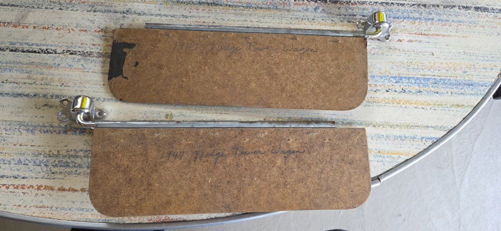 1947 Dodge Power Wagon Visors