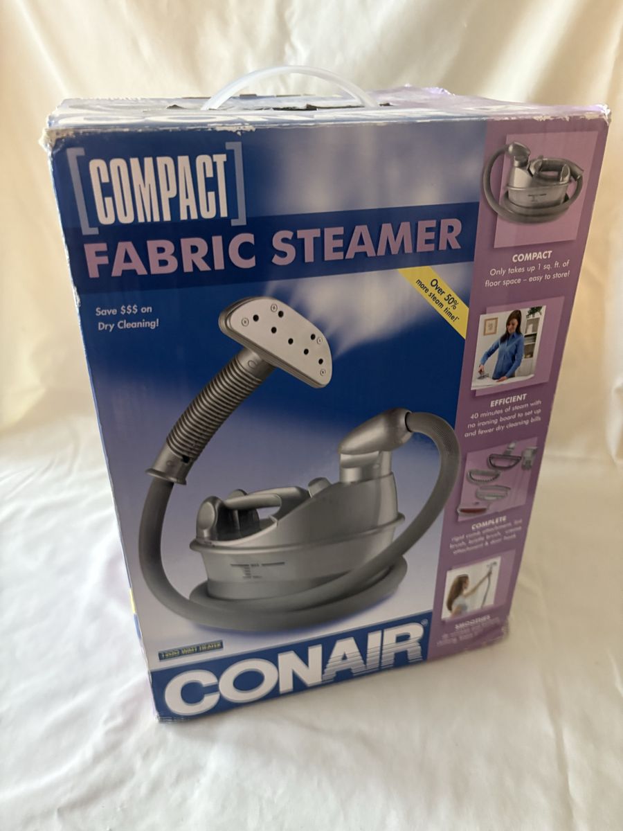 Conair Compact Fabric Steamer - Gray 1200 Watt