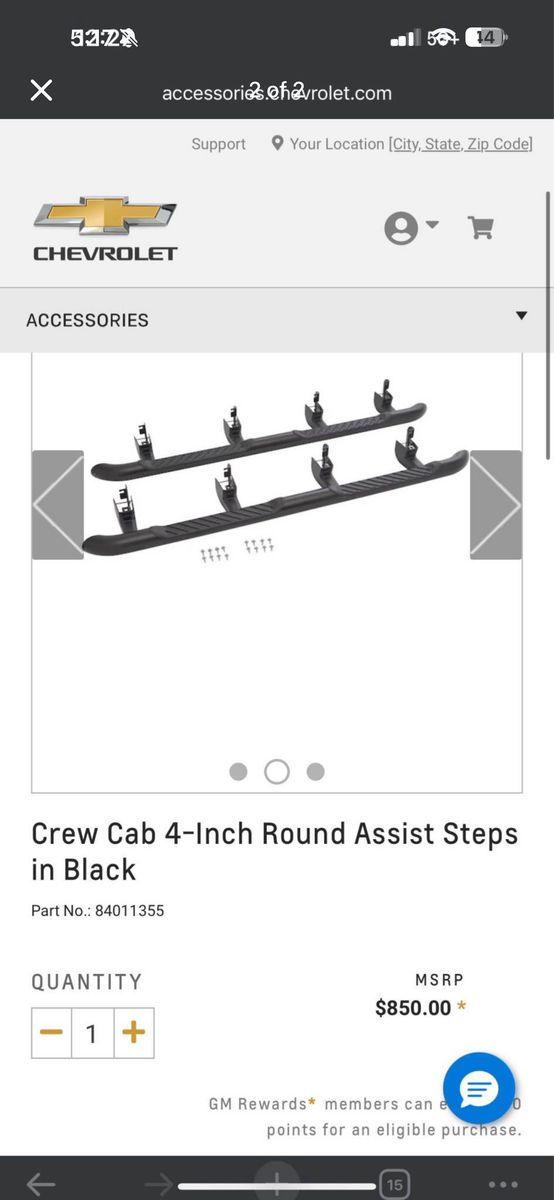 Crew Cab Assist Steps