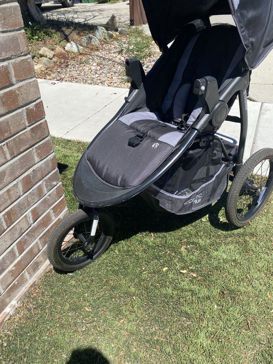 Baby Jogger Summit X3 Jogging Stroller - Black/Gray, All-Terrain, Excellent Condition