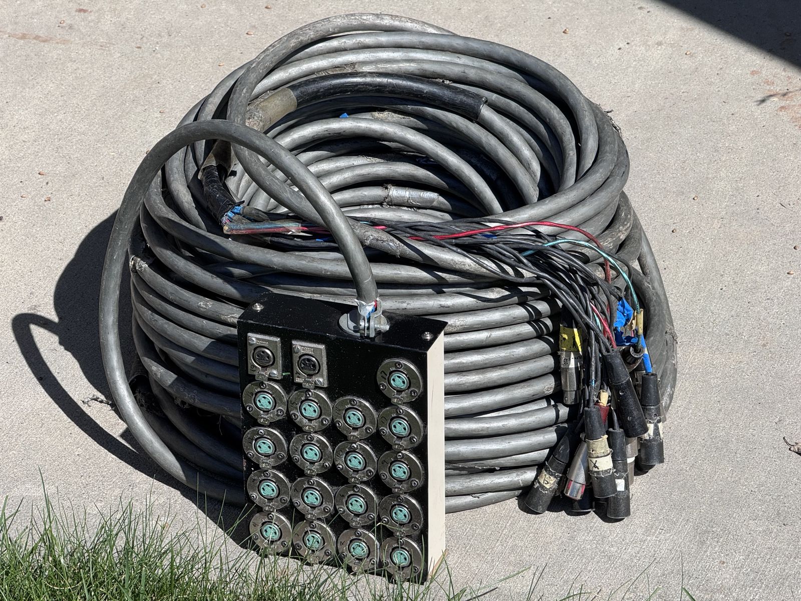 150-Foot 19-Channel Audio Snake with Stage Box — $150 OBO