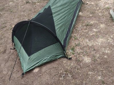 1p backpacking tent - one person bivy style