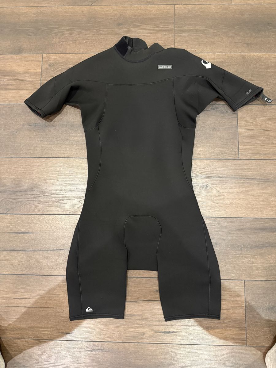 Quiksilver Everyday Sessions 2/2mm Men's Black Short Sleeve Spring Wetsuit