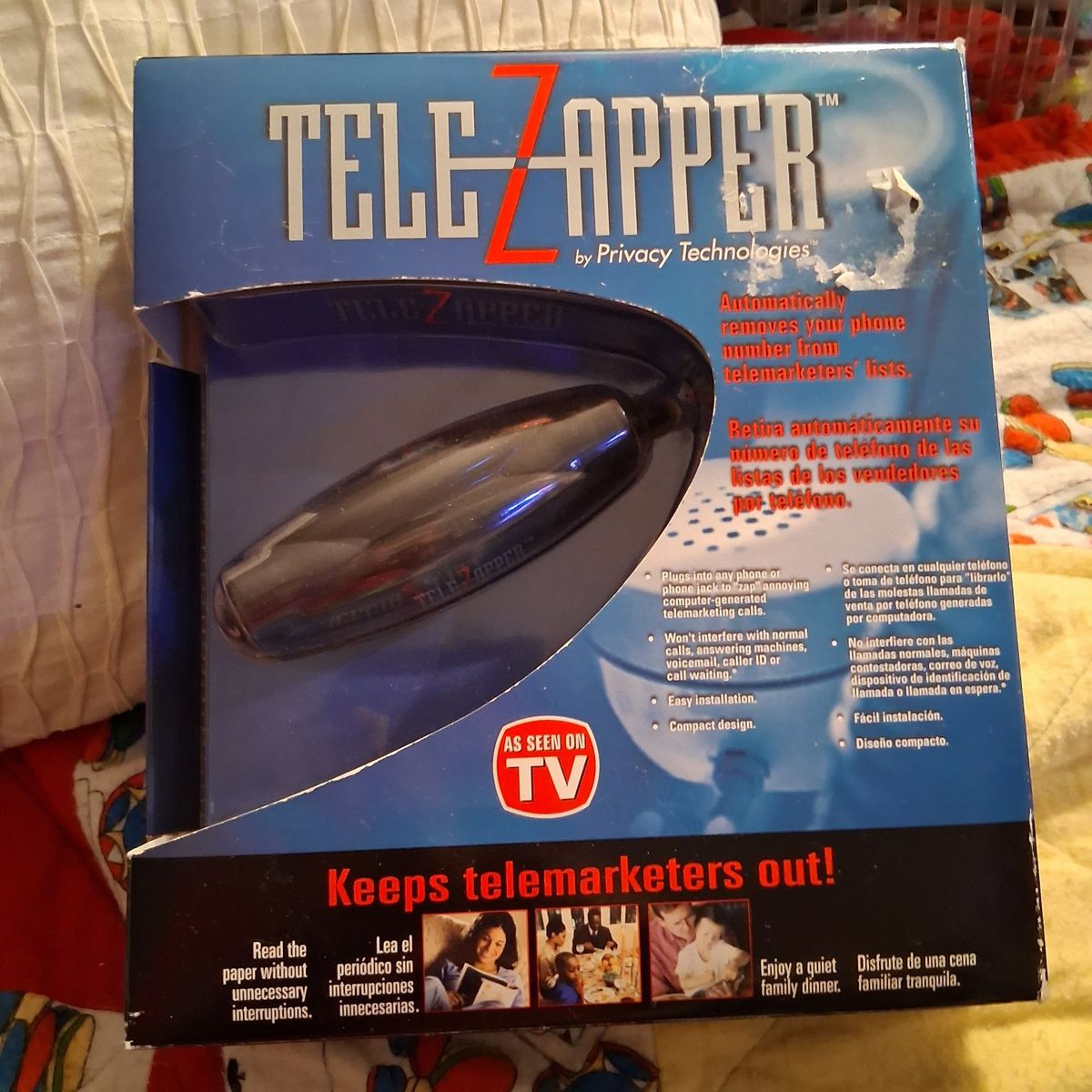 TeleZapper by Privacy Technologies - Automatic Telemarketer Call Blocker