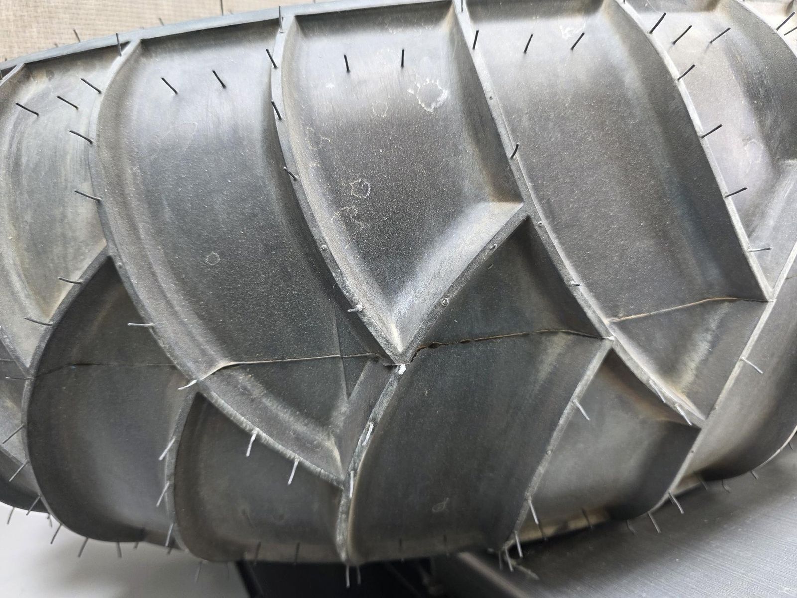 Sand tires and rims for a Polaris Rzr 1000