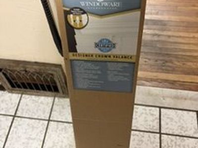 Bright White 2-Inch Faux Wood Blinds, Unopened Box