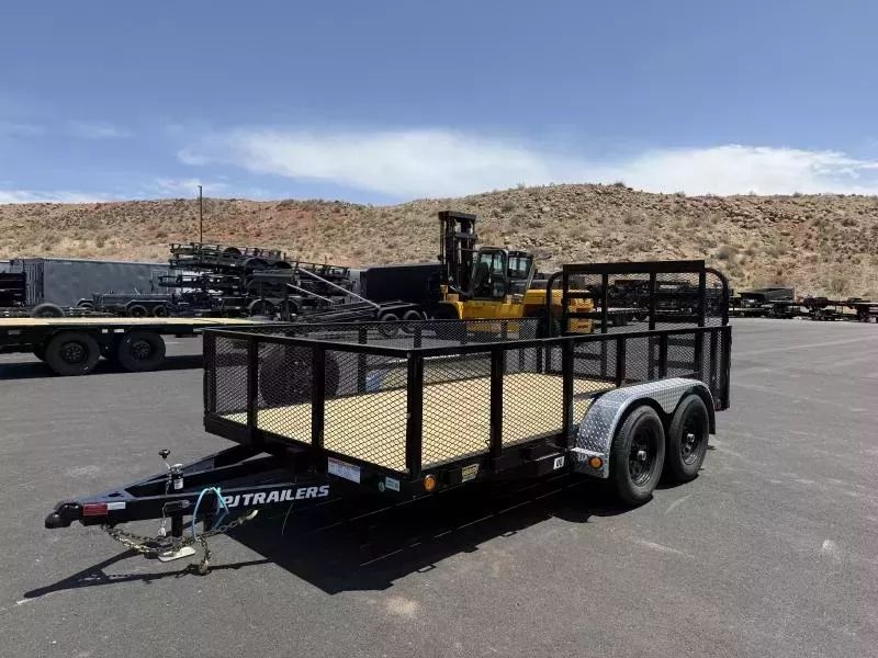 2026 PJ Trailers 7X14 10K UL TANDEM CHANNEL LANDSC