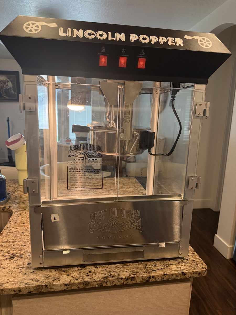 Popcorn machine (big)