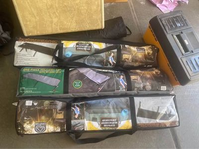 One piece, military cot New camping