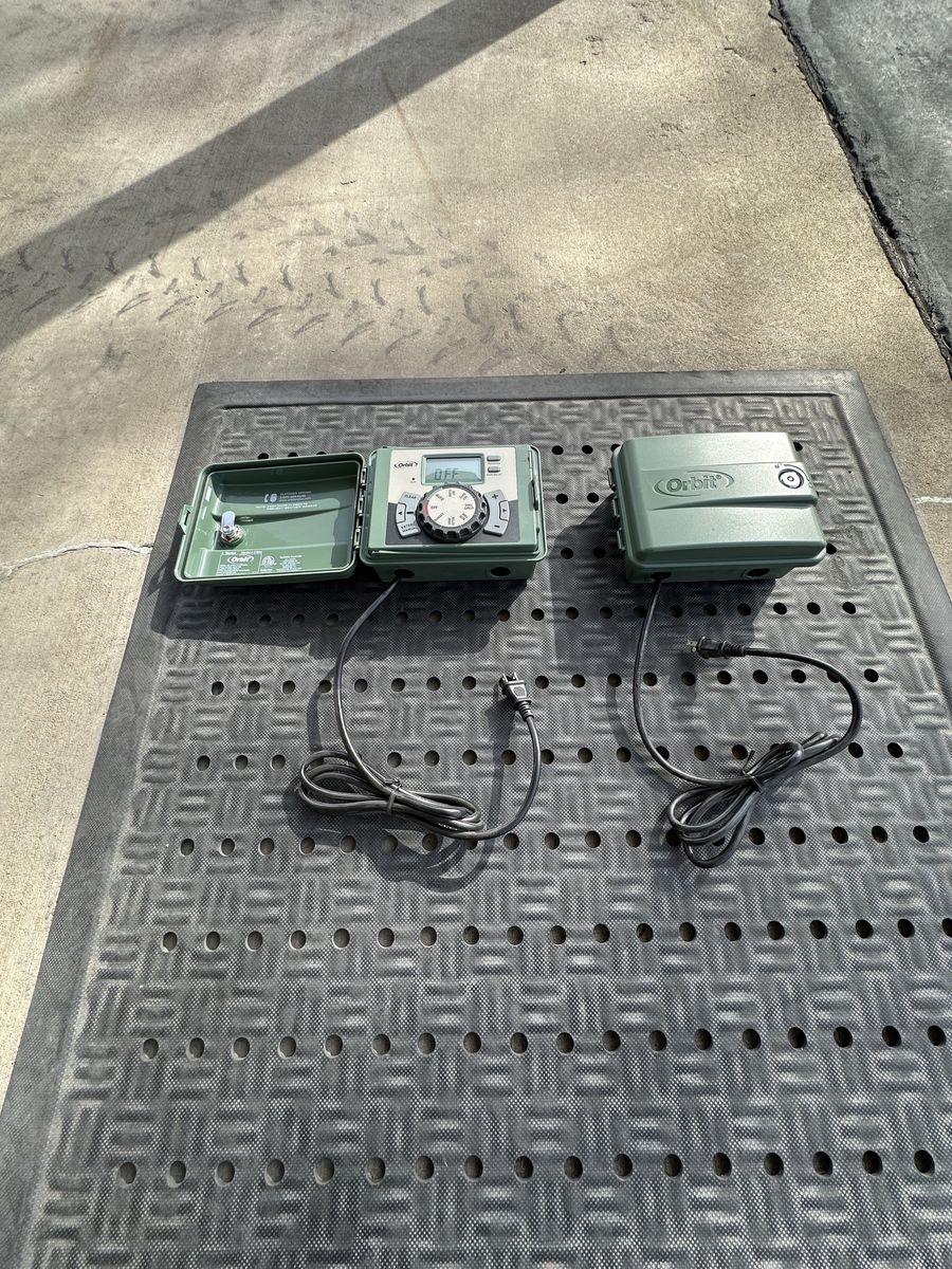 Orbit 6 Station Control Box Sprinklers