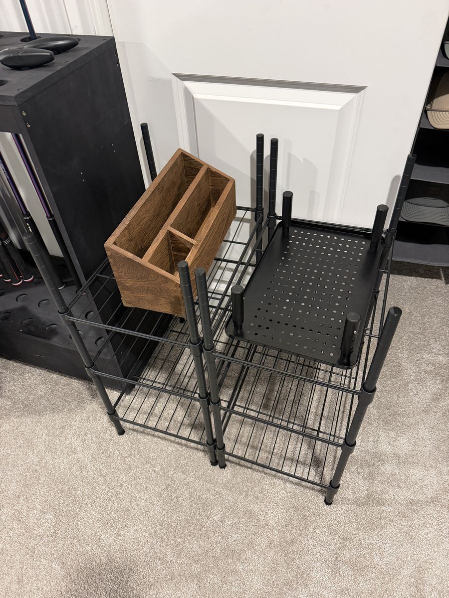 Office/Dorm Organizational Shelves, Desk Organizer, Computer Riser 
