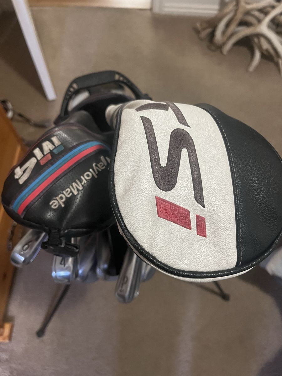 Titleist T100 Forged Iron Set and Golf Bag with TSI 3 driver and M4 5 wood