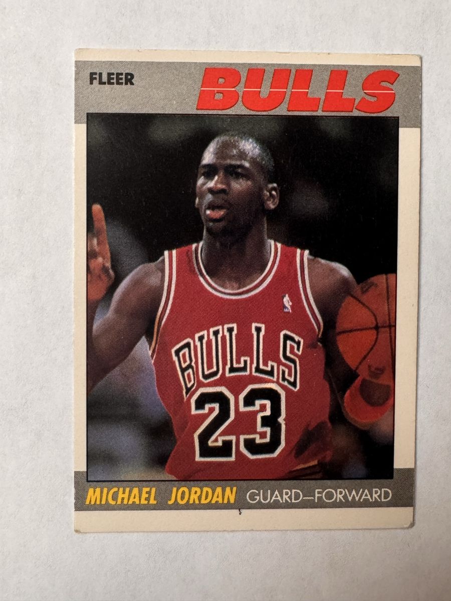 1987 Fleer Michael Jordan #59 Chicago Bulls